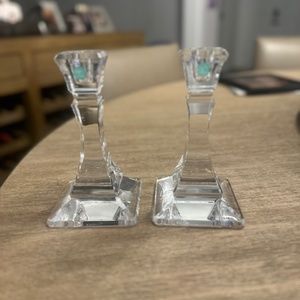Tiffany & Co Square candlesticks (2)